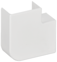 METRA MINI Поворот на 90град 24х14мм белый (IEK) 638133