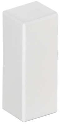 METRA MINI Заглушка 40х16мм белая (IEK) 638155
