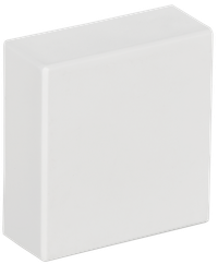 METRA MINI Заглушка 40х40мм белая (IEK) 638185