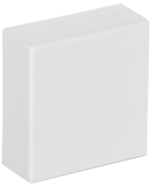 METRA MINI Заглушка 40х40мм белая (IEK) 638185