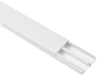 METRA MINI Кабель-канал 40/2х16мм двухсекционный белый (IEK) 638195