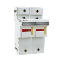 Предохранитель-разъединитель для ПВЦ 10x38 2P (с индикацией) (EKF) pr-10-38-2