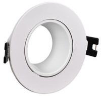 LIGHTING Светильник 4104 встраиваемый под лампу MR16 круг пластиковый белый IEK (IEK) LT-UVB0-4104-GU05-1-K01