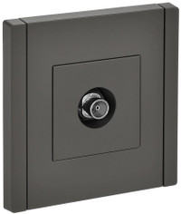 FORTE&PIANO Розетка TV оконечная FP328 серый IEK (IEK) FP-A10-O-K03