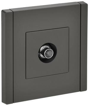 FORTE&PIANO Розетка TV оконечная FP328 серый IEK (IEK) FP-A10-O-K03