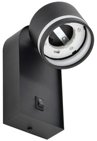 LIGHTING Светильник 4035 накладной настенный под лампу GX53 черный IEK (IEK) LT-UBB0-4035-GX53-1-K02
