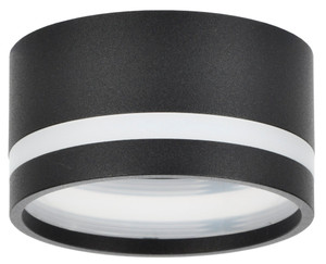 LIGHTING Светильник 4032 накладной потолочный под лампу GX53 черный IEK (IEK) LT-UPB0-4032-GX53-1-K02