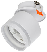 LIGHTING Светильник 4033 встраиваемый поворотный под лампу GX53 белый IEK (IEK) LT-UVB0-4033-GX53-1-K01