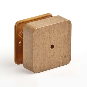 TYCO Коробка универсальная для кабель-каналов 80х80х25 бук (RUVinil) 65005-38М