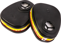 Фильтр противогазовый Jeta Safety для защиты от органических и кислых газов класса A1Е1, в упаковке 2 шт (Jeta Safety) 6540