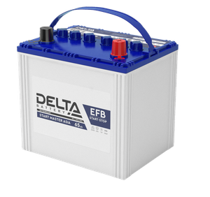 Аккумулятор автомобильный 12В 65Ач (DELTA) DELTA START MASTER 65 Ah EFB Asia