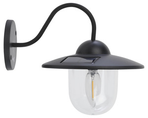 Светильник уличный ERASF22-38 на солнечных батареях настенный Ретро 1 LED (ЭРА) Б0053388