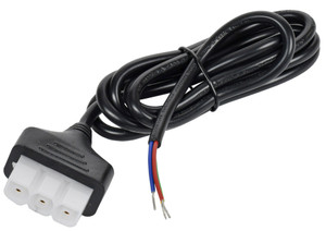 Кабель питания 1,5м черный для светильника LED линейного 1010 (IEK) LT-LDCKD-KP-D15-1010-K02