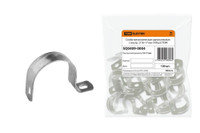Скоба металлическая однолапковая с внутренним d 16-17 мм (100шт) (TDM ELECTRIC) SQ0409-0004