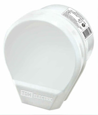 Разъём РШ-ВШ 32А 250В 2Р+РЕ ОУ белый (TDM ELECTRIC) SQ1812-0003