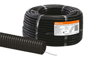 Труба гофрированная ПНД d 32 с зондом (50 м) легкая (TDM ELECTRIC) SQ0413-0004