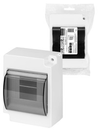 Бокс КМПн-2/4 для наружной установки с полупрозрачной крышкой, IP30 НАРОДНЫЙ (TDM ELECTRIC) SQ0907-0602