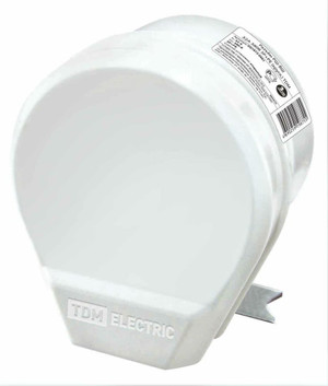 Разъём РШ-ВШ 32А 250В 2Р+РЕ СУ белый (TDM ELECTRIC) SQ1812-0004