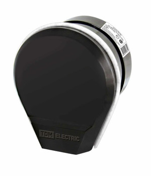 Разъём РШ-ВШ 32А 250В 2Р+РЕ ОУ черный (TDM ELECTRIC) SQ1812-0002