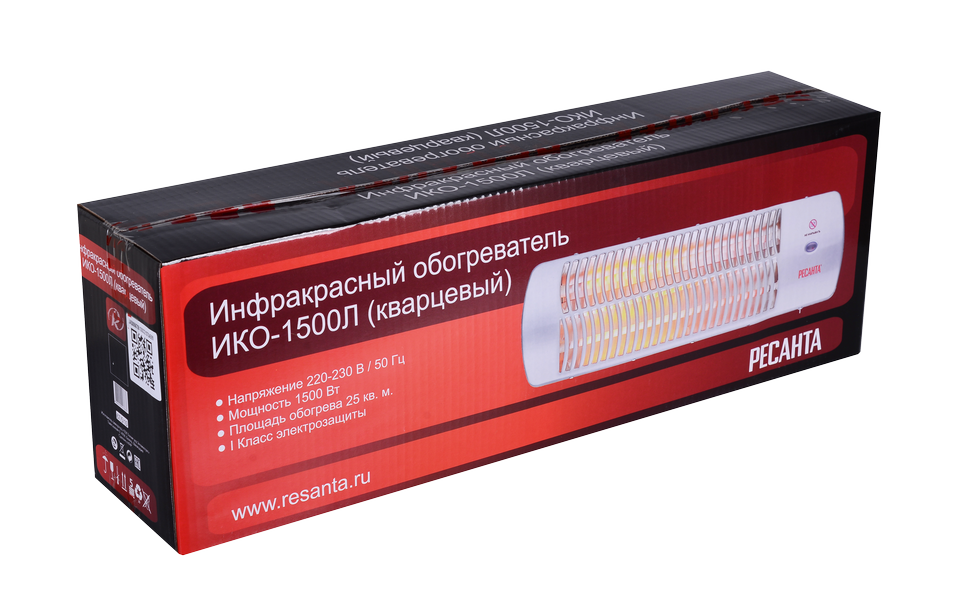 Инфракрасный обогреватель ИКО-1500Л (кварцевый) Ресанта (Ресанта) 67/5/10