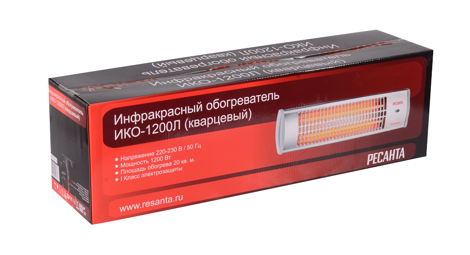 Инфракрасный обогреватель ИКО-1200Л Ресанта (Ресанта) 67/5/15