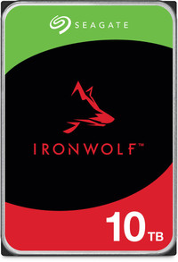 Жесткий диск 10TB IronWolf 3.5'', SATAIII, 7200 об/мин, 256 МБ (Seagate) ST10000VN000