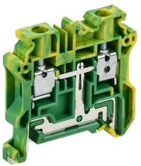 ARMAFIX Колодка клеммная CY6 PE винтовая 6мм2 проходная заземляющая Ex IEK (IEK) AF-CT30-01-K52-006-EX