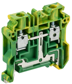 ARMAFIX Колодка клеммная CY6 PE винтовая 6мм2 проходная заземляющая Ex IEK (IEK) AF-CT30-01-K52-006-EX