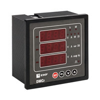 Прибор цифровой измерительный комбинированный DMC-r с интерфейсом RS-485 на панель 96x96 (квадратный вырез) PROxima (EKF) DMC-963r