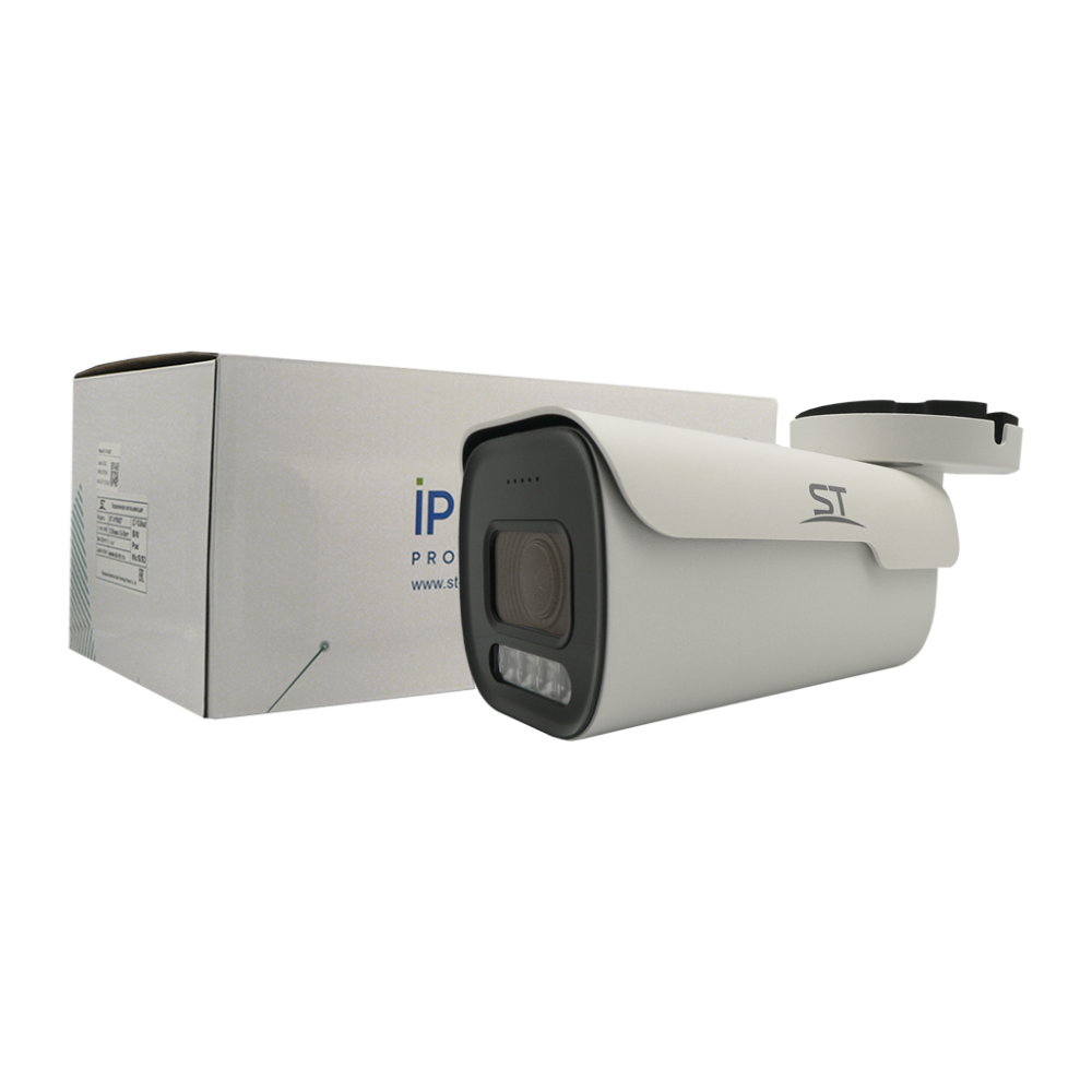 Видеокамера IP 5Мп цилиндрическая уличная ИК-50м PoE IP67 (2.7-13.5мм) (Space Technology) ST-VF5927 PRO STARLIGHT FORT