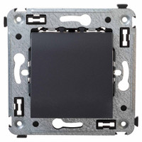 Avanti Вывод кабеля из стены Черный матовый (DKC) 4412983