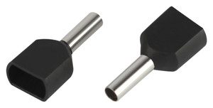 Наконечник-гильза с изолированным фланцем (упаковка 10 шт.) NO-225-13 (двойной) НШвИ(2) 1,5-8 (ЭРА) Б0063306