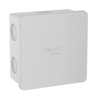 Коробка распределительная 80х80х40мм IP44 с кабельными вводами (DKC) 53700