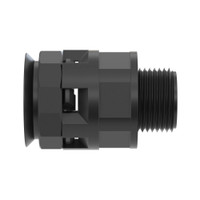 Муфта труба-коробка DN 17мм М20х1.5 полиамид черная (DKC) PAM17M20N