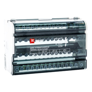 Шина нулевая в корпусе 4х15 125А (EKF) sn0-4x15