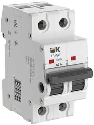 ARMAT Выключатель-разъединитель SWN 2P 63А (IEK) AR-SWN-2-063