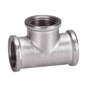 Тройник ВВВ 3/4'х3/4'х3/4' никелированный (AQUALINK) 02569