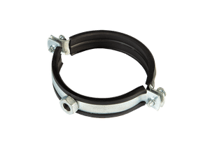 Хомут трубный с рез.профилем (25-28мм) 3/4' M8 оцинкованный (KMP) ХТР (25-28мм) 3/4 M8