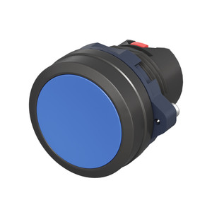 Головка кнопки плоская без фиксации, синяя (DKC) M22P-FMBP