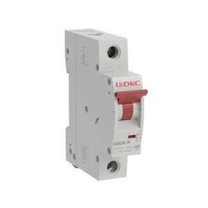 Выключатель автоматический однополюсный 25А C 6кА (DKC) MD63N-1PC25