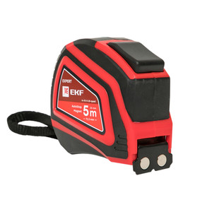 Рулетка измерительная РС-10 (5 м х 25 мм) Autostop (EKF) rs-10-5-25-quad