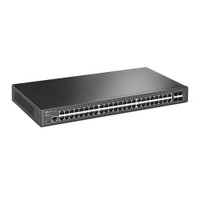 Коммутатор управляемый L2 48 портов RJ45/SFP 10 100 1000 Мб/с (TP-Link) TL-SG3452
