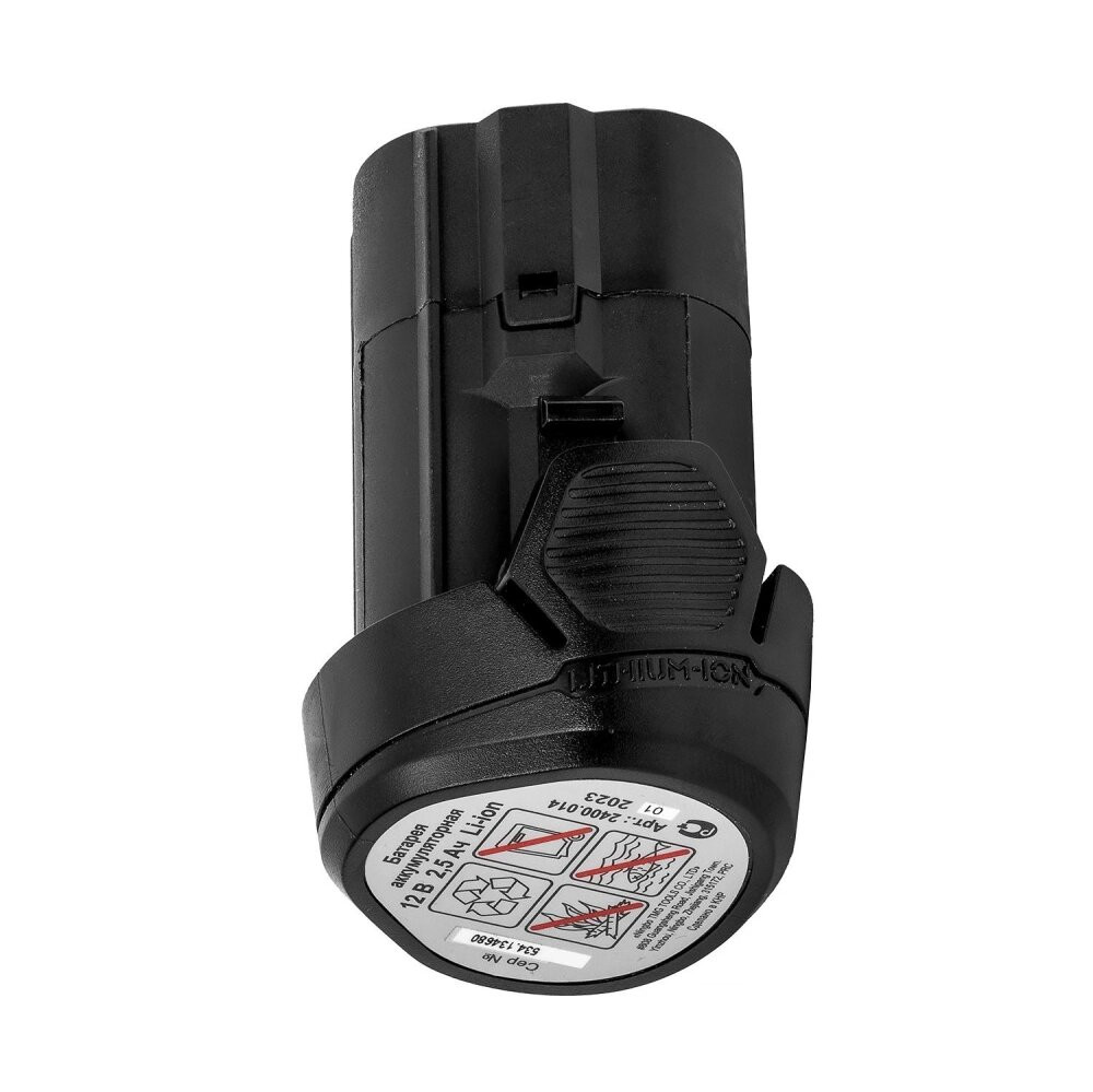 Аккумулятор БА-2,5/12 аккум. блок 2,5 Ач, 12В, Li-ion (Интерскол) 2400.014