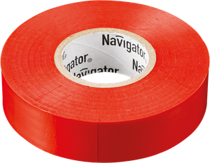 Изолента ПВХ красная 15мм 20м (Navigator Group) 71104