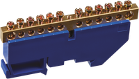 Шина нулевая на DIN-изол NBB-M69-12D/B (Navigator Group) 71155