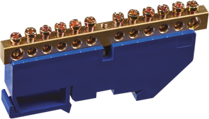 Шина нулевая на DIN-изол NBB-M69-12D/B (Navigator Group) 71155