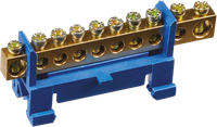 Шина нулевая на DIN-изоляторе тип Стойка NBB-M69-10P/B (Navigator Group) 71182