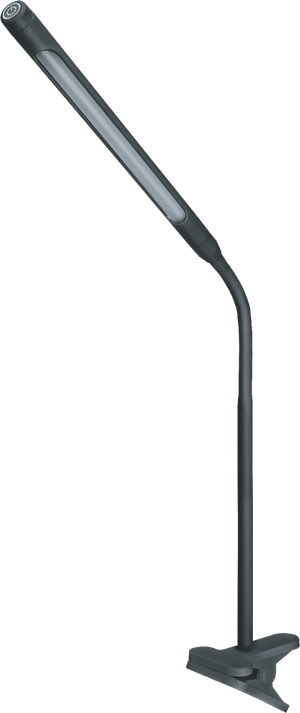 Светильник настольный светодиодный NDF-C004-7W-4K-BL-LED на прищепке гибкий черный (Navigator Group) 71573