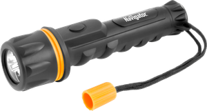 Фонарь светодиодный NPT-R06-2AA 0.5Вт LED 40лм 40м пластик+резина (Navigator Group) 71584
