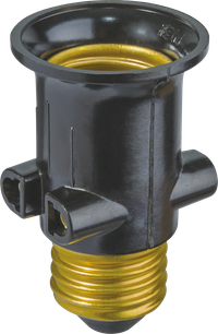 Патрон-переходник с цоколя Е27 на розетку и Е27 (Navigator Group) 71695